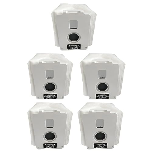 Bolsas de polvo compatibles con LG Vacuum Part #Ajl75313902 Cordzero A9t Bolsa de polvo de torre de vacío, paquete de 5