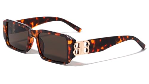 Dweebzilla BB Slim Sleek Thick Bold Classic Casual Square Sunglasses