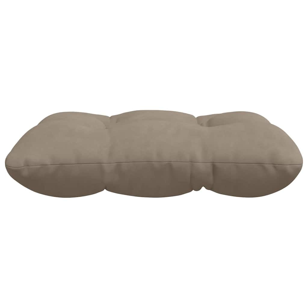 Set da 4 Cuscini per Sedia Microfibra 40x40cm Tortora