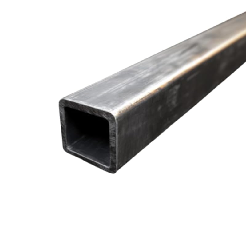 LE ROI DU FER - Tube acier carré S235 / E220-3 metres, Dimension - 40 x 40 mm, Epaisseur 4 mm