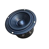 Obotsnoi プロフェッショナル 3インチ ラウンド ウーファースピーカー HiFi グレード 出力 グラスファイバー織コーン 90dB 感度ホーン