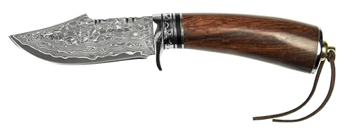 sarge knives Tribe - Damascus Fixed Blade Field Knife