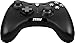 MSI Force GC30V2 Wireless Gaming Controller, Dual Vibration Motors, Dual Connection Modes, Interchangable D-Pads, Compatible with PC & Android, Black