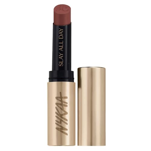 Nykaa Matte to Last No Transfer Long Lasting Lipstick (3.5g) (Haute Fudge)