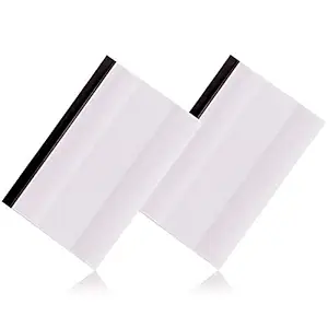 CARTINTS 2PCS 3Inch Mini Block Squeegee Vehicle Rubber Squeegee for Vinyl Wrap Decals Install, Window Tint, Rearview Mirror Clean