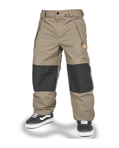 Volcom Men's Longo Gore-Tex Baggy Fit Snowboard Pant Chestnut Brown