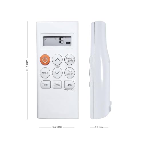 Image of VHM Compatible with LG AC Remote AKB73598009 Suitable for Split and Window 1 | 1.5 | 2 Ton Air Conditioner, Energy Saver Function