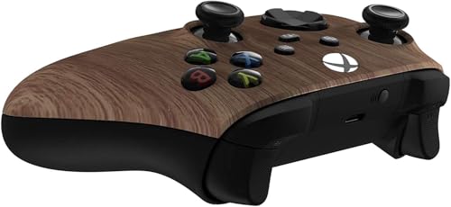 Image of Custom Controllerzz Wireless Controller for Microsoft Xbox Series X /S & Xbox One - Custom Soft Touch Feel - Custom Xbox Series X /S Controller (X /S Wood)