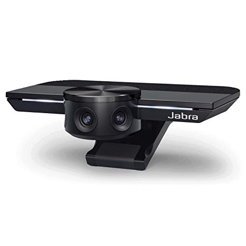 Jabra PanaCast Panoramic 4K Video Conferencing Camera – Flexible Plug-and-Play Meeting Room/Video Solution Camera with 180 Degree Field of View