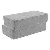 JOINPAYA 2Pcs Foam Bricks Stage Props: Lightweight Soft Fake Bricks for Kids Prank Jumbo Building Blocks Safe for Performance and Construction Play