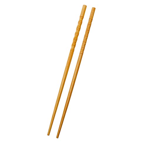 JINGYAN - JINGYAN Baguettes Handmade Natural Bamboo Wood Chopsticks Healthy Chinese Carbonized Reusable Hot Pot