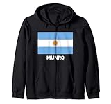 Munro Republica Argentina Flag Emblem Bandera Zip Hoodie