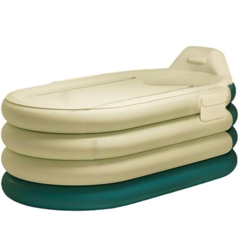 Vasca da bagno gonfiabile portatile per adulti, fumigazione completa, comodo design pieghevole per uso domestico, facile installazione