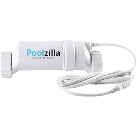 Poolzilla Replacement Salt Cell for In-Ground Swimming Pools up to 40,000 Gallons - Compatible with Hayward T15 / Hayward Aquarite Salt Cell System - 2 Year Warranty Cover
