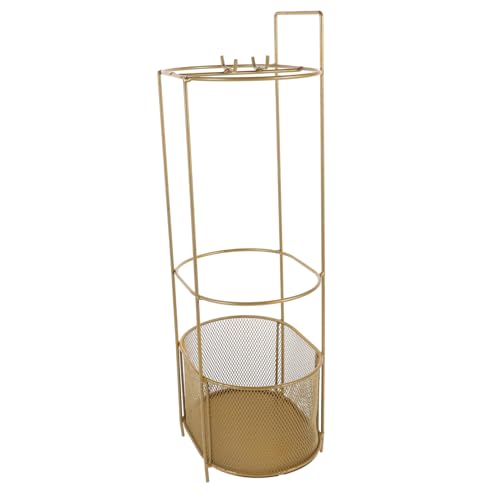 Porte-parapluie en métal Lurrose pour couloir propre les jours de pluie