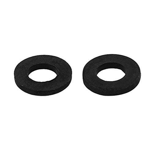 sourcingmap Nylon Flat Washers M4 8mm OD 4mm ID 1mm Thickness for Faucet Pipe Water Hose Pack of 400, 8mmx4mmx1mm - Image 2