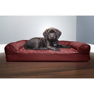 Slatters Be Royal Store Reversible Dual Ultra Soft Velvet Luxury Sofa Bed PET Bed | Dog Bed | CAT Bed | Puppies Puppy Bed | Rabbit Bed (Dimensions Length 110*Width 80*Height 20 in cm)