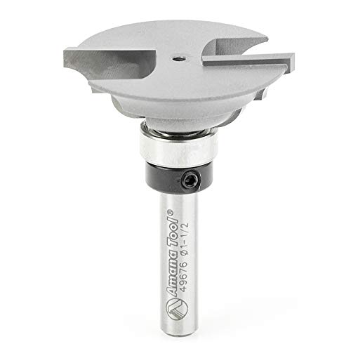 Amana Tool - 49676 Carbide Tipped Classical Stile 1-7/16 Dia x 9/16 x 3/16 Radius x 1/4 In