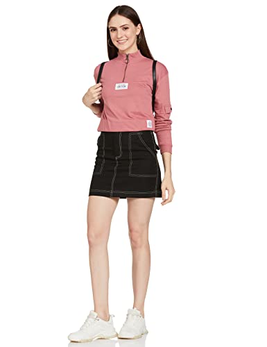 Image of Max Cotton Women Printed High-Neck High Neck Sweatshirt