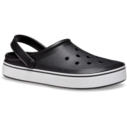 Sandália crocs off court clog black - 37