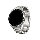  Bracelet métallique en titane, largeur 22mm, adapté à la montre Compatible avec HAY LOU Watch R8 S8 Solar Plus RT3 Lite Watch 2 Pro, Bracelet d\'affaires de luxe(Silver,For HAY LOU Watch S8)