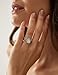 EAMTI 1.25CT 925 Sterling Silver Bridal Ring Sets Teardrop CZ Engagement Vintage Pear Promise Rings Marquise Wedding Bands for Women Size 7