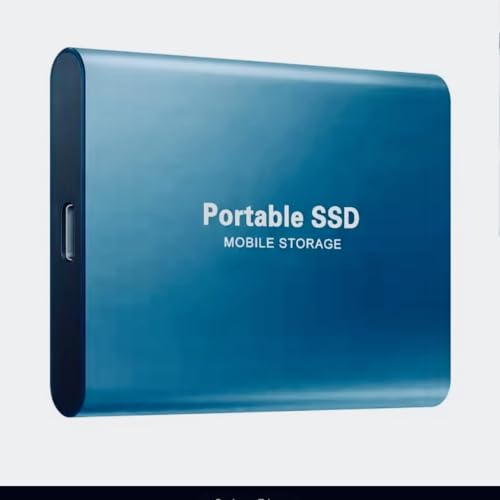 Immagine prodotto: Generico SSD Portatile ad Alta Velocità per Laptop/PC/Ipad, Archiviazione Mobile 1TB, 2TB, 4TB, 8TB (sky, 1, TB)