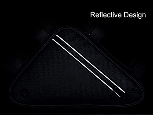 Bolsa de bicicleta triangular SSDD para cuadro de ruta y montaña pack de 2 unidades 4