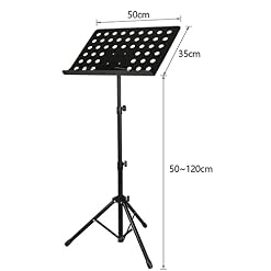 PAASHE Pupitres de Musique Pliable en métal Support de Musique Hauteur réglable partitions Supports pour école Concert… - Les Beatles, Paul McCartney, John Lennon, RIngo Starr, George Harrison PAASHE Pupitres de Musique Pliable en métal Support de Musique Hauteur réglable partitions Supports pour école Concert… – Image 2