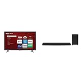 TCL 32-inch 1080p Roku Smart LED TV - 32S327, 2019 Model with TCL Alto 8 Plus 2.1.2 Channel Dolby...