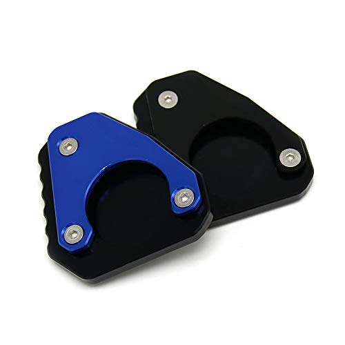 Yorten Placa de suporte lateral para suporte de apoio para motocicleta Adicionar estabilidade para s