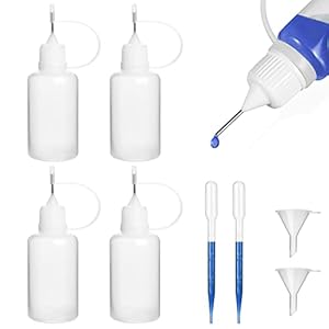 Esteopt Nadelflasche, 5ml Dosierflasche, 4 Stück