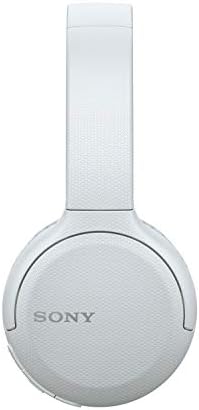 Sony WH-CH510 Wireless Bluetooth Headphones with Mic, 35 Hours Battery Life , Quick Charge, On-ear Style, Hands-Free Call, Voice Assistant - White