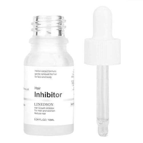 Generic Mild Hair Growth Inhibitor Serum,for Face, Arm, Legs Body Hair, Unscented, 0.34 Fl Oz, Lotion, Natural Plant Extract, Unisex