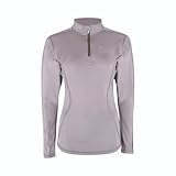 AK Dream AKRS-6055-01 Reitunterhemd mit langen Ärmeln, stahlgrau, XS