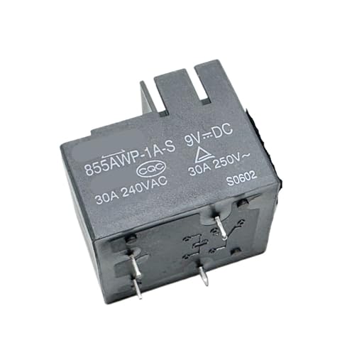 Relais 855AWP-1A-S 9 V à 4 broches haute capacité 30A MPQ4LA-30A