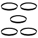 GULUANT 5 Pack Replacement Vacuum Belt for Sharp EC-T2840 ECT2840 Upright Vacuum Cleaner Models