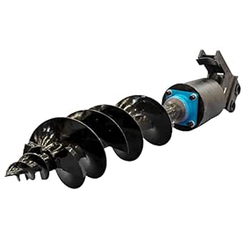 Punta Per Trivella 80 Cm Da Terra - Trapano Terreno Diametro 200 - Foto 4