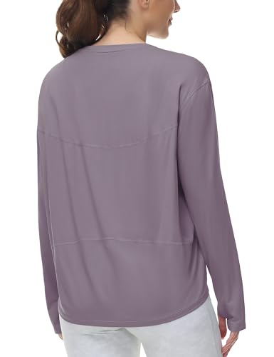 T-shirt d'entraînement manches longues coupe ample anti-frottement femme