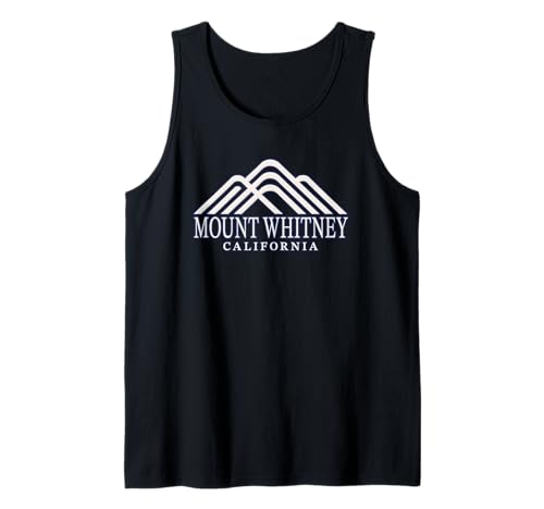 Cumbre de Mount Whitney California   MT Whitney CA Camiseta sin Mangas