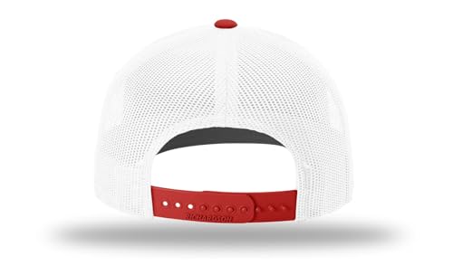 Image of Richardson 112 Trucker Hat - Premium Adjustable Snapback Hat - Structured Six Panel Richardson Blank Caps