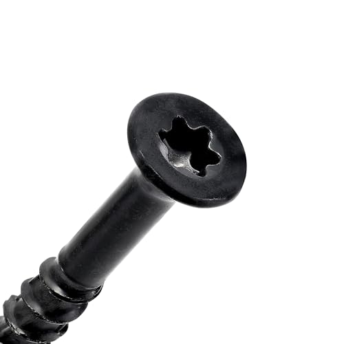 Tornillos Power Pro Flat Exterior Black #8 x 2 - 126 pcs miniatura 6