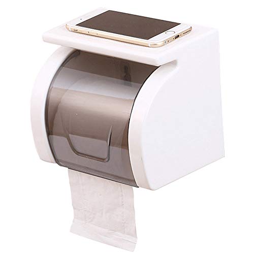 Preisvergleich Produktbild ALSGON Klopapierhalter Freistehend, Toilettenpapierhalter Ohne BüRste Praktische Aufbewahrung FüRs Badezimmer Ohne Bohren Ersatzrollenhalter