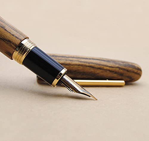 Czxwyst 9056 Natural Wood Fountain Pen Handmade Ink Pen thumb #3