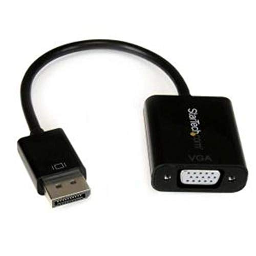 StarTech.com DisplayPort to VGA Display Adapter - 1080p 1920x1200 - Active DP to VGA (Male to Female) HD Video Converter for laptop/PC/Monitor (DP2VGA3)