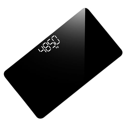 BCOATH Mirror Scale Weighing Scale Electronic Scale for Home Weight Balance Scale Travel Weight Scales Portable Scale Mini Tools Heavy Duty Scale Digital Scales for Weight Tempered Glass