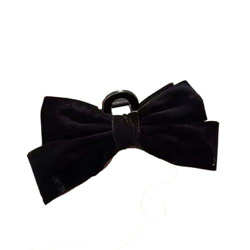 Pince à cheveux nœud en velours rétro chic idéale pour rehausser une coiffure de mariée