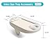 Intex PureSpa Plus Greystone Inflatable Square Outdoor Hot Tub Spa, 94 x 28, and Tablet Mobile Phone Spa Tray Accessory with LED Light Strip, White