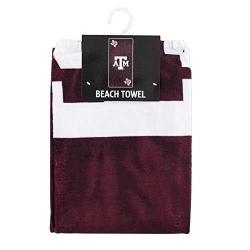Image of Northwest NCAA Texas A&M Aggies Unisex-Adult Beach Towel, 30 inch x 60 inch, Psychedelic (Pack of 6)