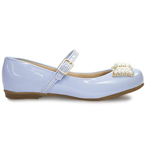 Sapatilha Infantil Moda Laço 09 (28, Azul Claro)